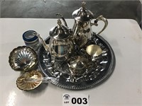 SILVER TEA SET