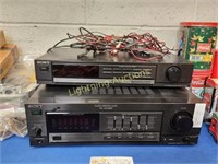 TWO ITEMS OF SONY STEREO EQUIPMENT