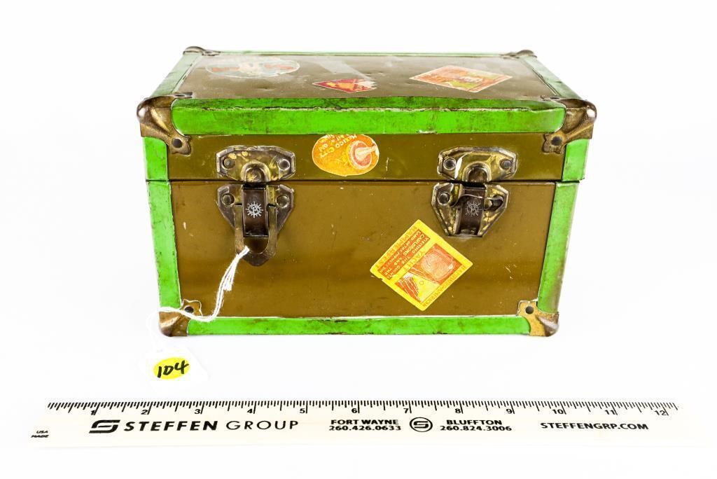 Doll-Child's Metal Trunk