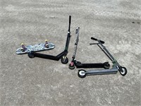 Scooters And Skateboard