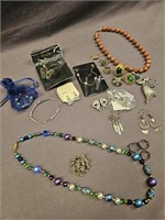 THIS IS A GREAT LOT OF COSTUME JEWELERY,