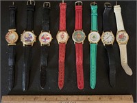 (8)NOVELTY WRISTWATCHES-ASSORTED