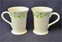 2 Clover Mug/Coffee Cups by Shannon