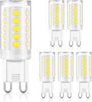 G9 LED Light Bulb Bi Pin Base-Pack of 6