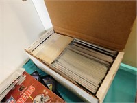 FIGURINE,  20 UNOPENED PARKS OF SPORTS CARDS,