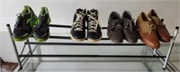 SHOE RACK WITH SHOES