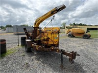 ALTEC 1317 CHIPPER KUBOTA V3600TB RUNS/MOVES