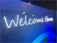 "WELCOME HOME" LED NEON LIGHTS