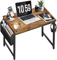 Small Desk - Study Table Rustic Brown 31.5