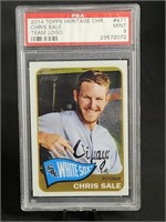 PSA Graded Chris Sale Baseball Card Mint 9