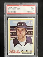 PSA Graded Don Kessinger Baseball Card Mint 9