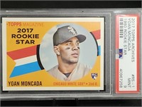 PSA Graded Yoan Moncada Baseball Card Mint 9