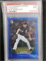 PSA Graded Chris Sale Baseball Card Mint 9