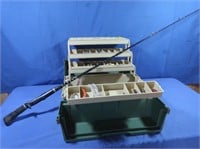 Plano Tackle Box w/Contents, Plugs, Lures,