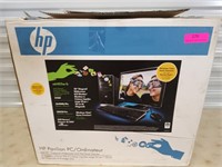 HP pavilion PC computer with 20-in diagonal wide