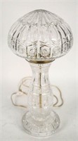 WATERFORD CUT GLASS DOMED LIGHT FIXTURE