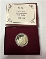 1732-1982 Washington 90% Silver Commemorative Half