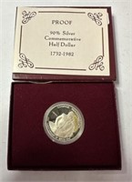 1732-1982 Washington 90% Silver Commemorative Half