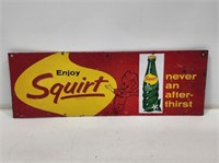 1962 SST Squirt Soda Sign