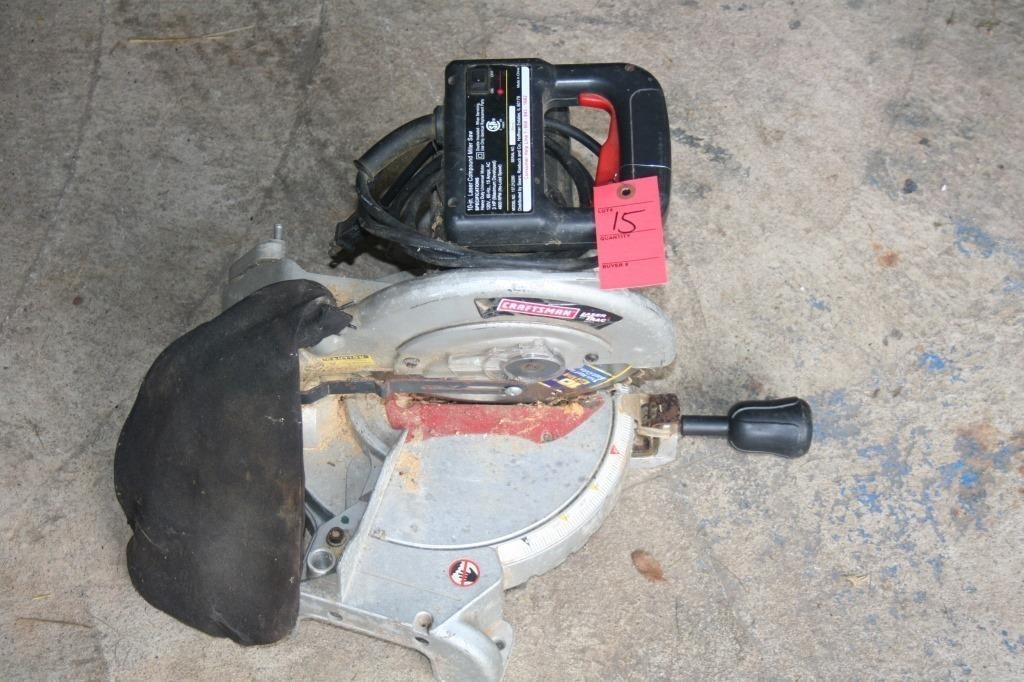 10" compound mitre saw