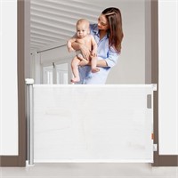 Retractable Baby Gate, Dog Gate For