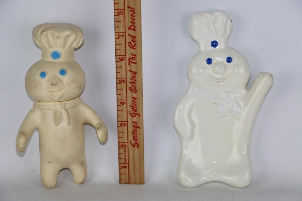 Pillsbury Dough Boy Toy and Spoon Rest