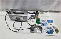 Photo printer with paper and disc