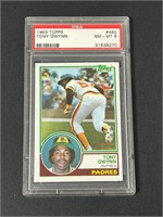 1983 Topps Tony Gwynn Rookie Card PSA 8