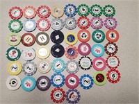 50 Casino & Advertising Chips