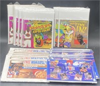 (J) 14 Space Jam Courtside Action Sticker Books-91