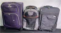 Trio Of Luggage Bags