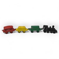 VTG 1960's Miniature Die Cast Train Set