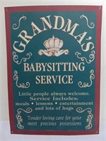 Grandma's Babysitting Service