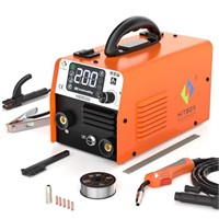 HITBOX MIG Welder 200A 110V Synergic Control 3 in