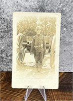 WWI WW1 US Army Artillery RPPC Postcard