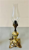 ANTIQUE BRADLEY & HUBBARD GAS LAMP