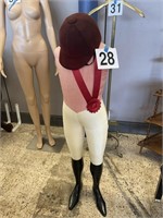 EQUESTRIAN SEWING FORM MANNEQUIN - 50" TALL