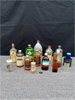 Lot: Apothecary Glass Bottles