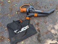 Worx WG500 Corded Leaf Blower/Vacuum