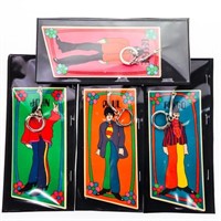 Vintage Beatles Set of 4 "1968 "YELLOW SUBMARINE