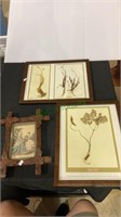 Lot of three prints - one Victorian print and a