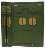 FRENCH "MODERN POWER GENERATORS" VOL. 1 & 2, 1906