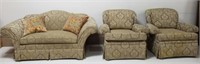 Friendship Upholstery Co. Love Seat & 2 Chairs