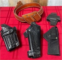 W - LEATHER BELT & HOLSTERS (S8)