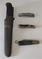 Morakniv Carbon Steel Fixed Blade Boot Knife (4"