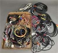 Box of Misc Cables and Connectors