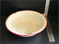 White metal bowl