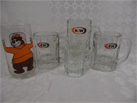 A&W Mug & Glass Lot