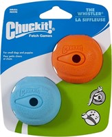 Chuckit! The Whistler Ball Dog Toy, Small (2
