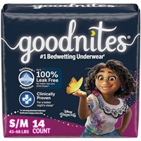 GoodNites Huggies Goodnites Training Pants, Girls